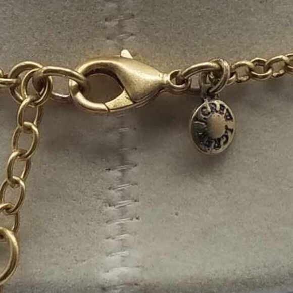 NWOT J Crew 3 Row Rhinestone Crystal Necklace - Picture 2 of 10